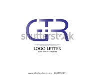 Initial Letter G T R Design 스톡 벡터(로열티 프리) 1008592471