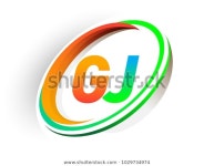 Initial Letter Gj Logotype Company Name 스톡 벡터(로열티 프리) 1029734974