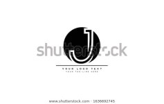 J Jj Letter Logo Design Creative 스톡 벡터(로열티 프리) 1636692745