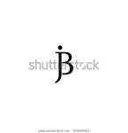 Jb Letter Linked Luxury Premium Logo 스톡 벡터(로열티 프리) 1630505551