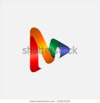 편지 M 플레이 스톡 벡터(로열티 프리) 1242133324