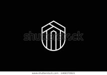U UU의 Vector를 이용한 건축, 주택, 스톡 벡터(로열티 프리) 1468370921