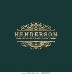 Luxury Logo Crest Template Design Vector 스톡 벡터(로열티 프리) 1414383935
