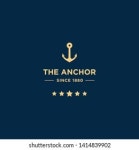 marine retro emblems logo with anchor, anchor logo - vector illustration 6046356 Vector Art at Vecteezy Download marine retro... 