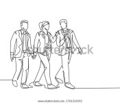 젊은 남성과 여성 관리자들이 매점으로 가기 스톡 벡터(로열티 프리) 1761316592 | Shutterstock