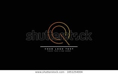 Q,QQ Letter Logo Design with Creative 스톡 벡터(로열티 프리) 1651254004
