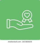 reward icon. Outline, Green, Blue and Yellow Style Design Isolated On White Background 54661501 Vector Art at Vecteezy Download... 