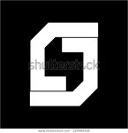 S Cc Csc Jsj Jj Geometric 스톡 벡터(로열티 프리) 1359465536