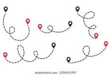 Aircraft Route PNGs for Free Download
