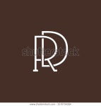 Simple Abstract Techno Line Letter R 스톡 벡터(로열티 프리) 1570734304