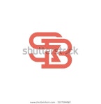 Simple Initial Smb Sm Logo 스톡 벡터(로열티 프리) 1527594062