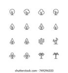   Flat Christmas Winter Trees Festive Xmas 스톡 벡터(사용료 없음) 726590935 - Shutterstock Flat christmas winter trees with... 