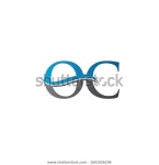Swoosh Letter Oc Logo Design Vector 스톡 벡터(로열티 프리) 1602926206