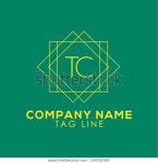 Tc Logo 스톡 벡터(로열티 프리) 534701005