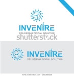 Tecnology Logo Design Uniqe Logo Design 스톡 벡터(로열티 프리) 1631883028