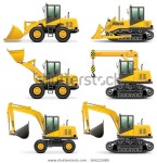 Vector Construction Machines Set 3 스톡 벡터(로열티 프리) 164222489