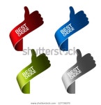 벡터 용지 최상의 선택 요소 - 스톡 벡터(로열티 프리) 127738370