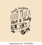 Vintage Food Truck 이미지, 스톡 사진 및 벡터 | Shutterstock