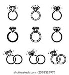 Diamond Ring Vector Art, Icons, and Graphics for Free Download