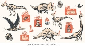 110 X ray dinosaur illustration 이미지, 스톡 사진 및 벡터 | Shutterstock