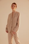 Jacket Single Classic Ecru - S.I.VILLAGE [AEER]Jacket Single Classic Ecru -