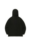 OWOC(오더블유오씨) WAFFLE TEXTURE LOGO HOODIE(BLACK) | S.I.VILLAGE (에스아이빌리지) [OWOC]WAFFLE TEXTURE LOGO HOODIE(BLACK) - 