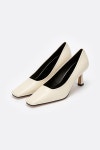 ATT(에이티티) Classic heel (White) | S.I.VILLAGE (에스아이빌리지) [ATT]Classic heel (White) - 