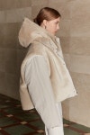 MUSEE(뮤제) VERSO Lambswool Goose Down Reversible Puffer Jumper_Ivory | S.I.VILLAGE (에스아이빌리지) [MUSEE]VERSO Lambswool... 