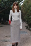 MUSEE(뮤제) [Signature] SOPHIA Tweed Wool Long Skirt_Beige | S.I.VILLAGE (에스아이빌리지) [MUSEE][Signature] SOPHIA Tweed Wool... 