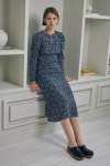 COTTA(코타) [3/13일 순차 배송]Talia Dress_Navy | S.I.VILLAGE (에스아이빌리지) [COTTA][3/13일 순차 배송]Talia Dress_Navy - 