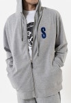 STORM LONDON(스톰 런던) STLT117GYX 베이직 집업 후드 | S.I.VILLAGE (에스아이빌리지) [STORM LONDON]STLT117GYX 베이직 집업 후드 - 