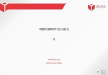 2013年中國網絡購物市場分析報告(完整版) slideshare