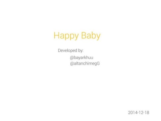 Happy Baby 2.0 | 웹
