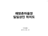 2014해방촌마을장 일일상인 위치도(2014 05-21) slideshare