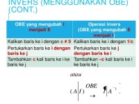 matriks elementer dan invers slideshare