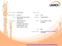 Launch 3 L3-PC-30-10