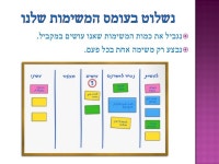Agile kids - אגייל בבית עם המשפחה והילדים  slideshare