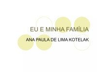 Ana Paula | PPT Ana Paula