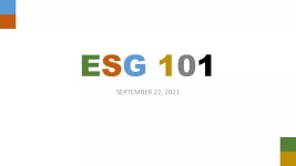 ESG 101 | PDF ESG 101