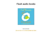 Flush audio books