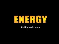 Forms of Energy