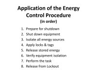 7115 Lockout 2019 | PPTX 7115 Lockout 2019