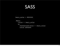 Haml And Sass slideshare