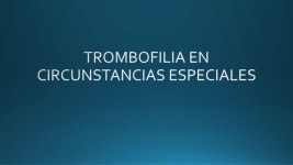 Hipercoagulabilidad slideshare