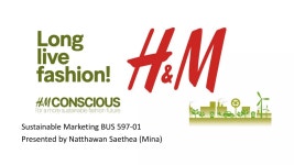 H&amp;m sustainable mkt | PPTX H&amp;m sustainable mkt
