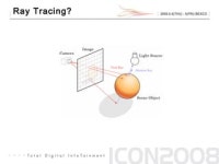 Icon2008 실시간 레이트레이싱과 게임의 미래 | PPT Icon2008 실시간 레이트레이싱과 게임의 미래