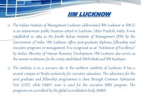 IIM COLLEGES
