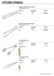 SPATULA & KITCHEN UTENSILS