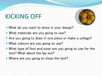 Designing a logo