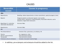 Maternal collapse 